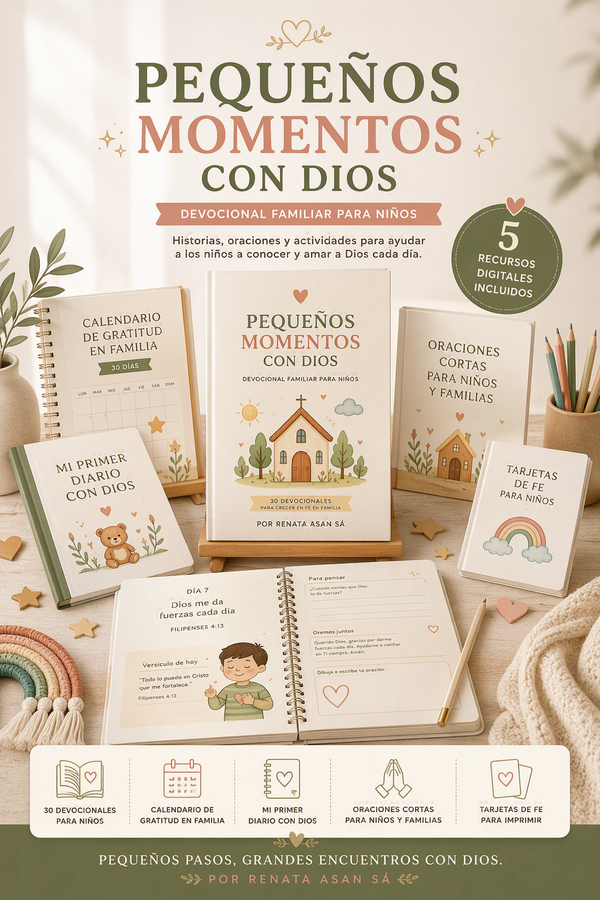 ✨ Pequeños Momentos con Dios + 4 Bonos